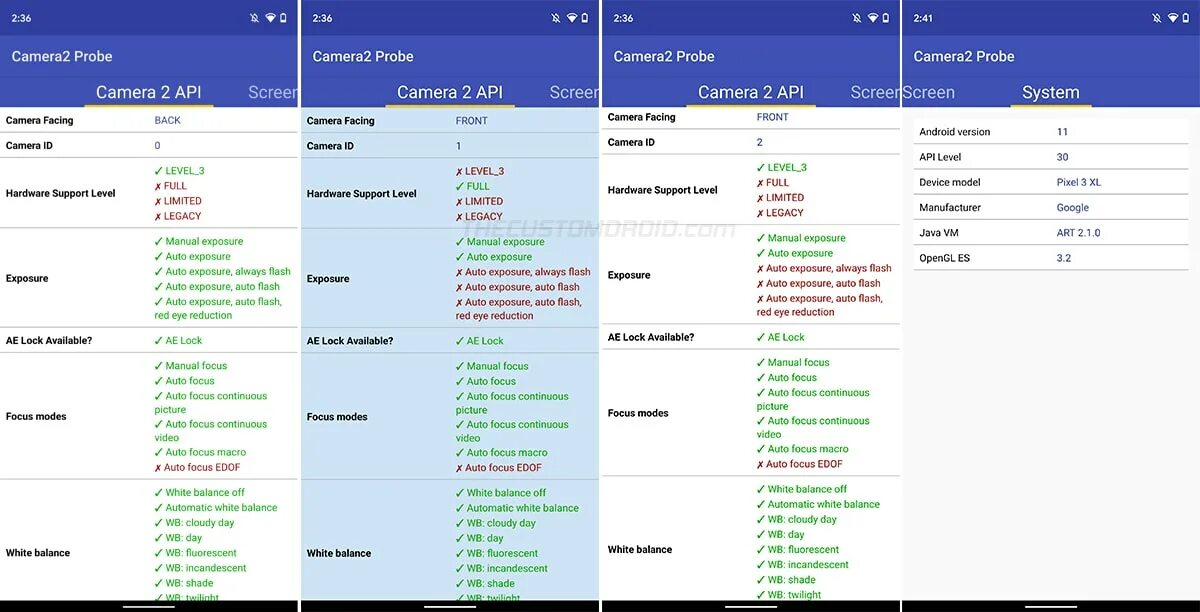 Camera 2 api. Camera 2 api probe. включено camera2api. как узнать включена ли camera 2api. supported api 3.