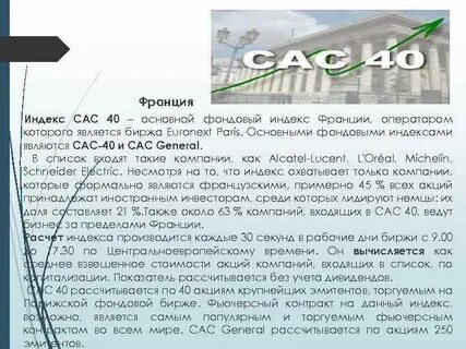 Индекс франции