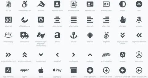 Awesome icons