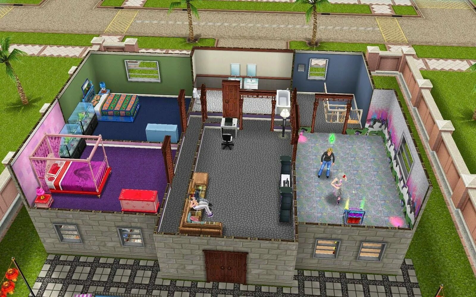 Симс фриплей симс плей. Sims freeplay дом. вилла в симс фриплей. дома в симс фриплей. sims freeplay комнаты.