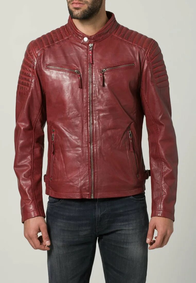 Мужская кожаная куртка тула. Zara Red Leather Jacket Mens. Red Jacket куртка кожаная. Red Biker Jacket. Zara Red Leather Jacket.