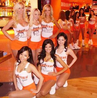 Slideshow hooters waitress wings in vagina.