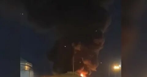 Атака дронов на нпз славянска на кубани