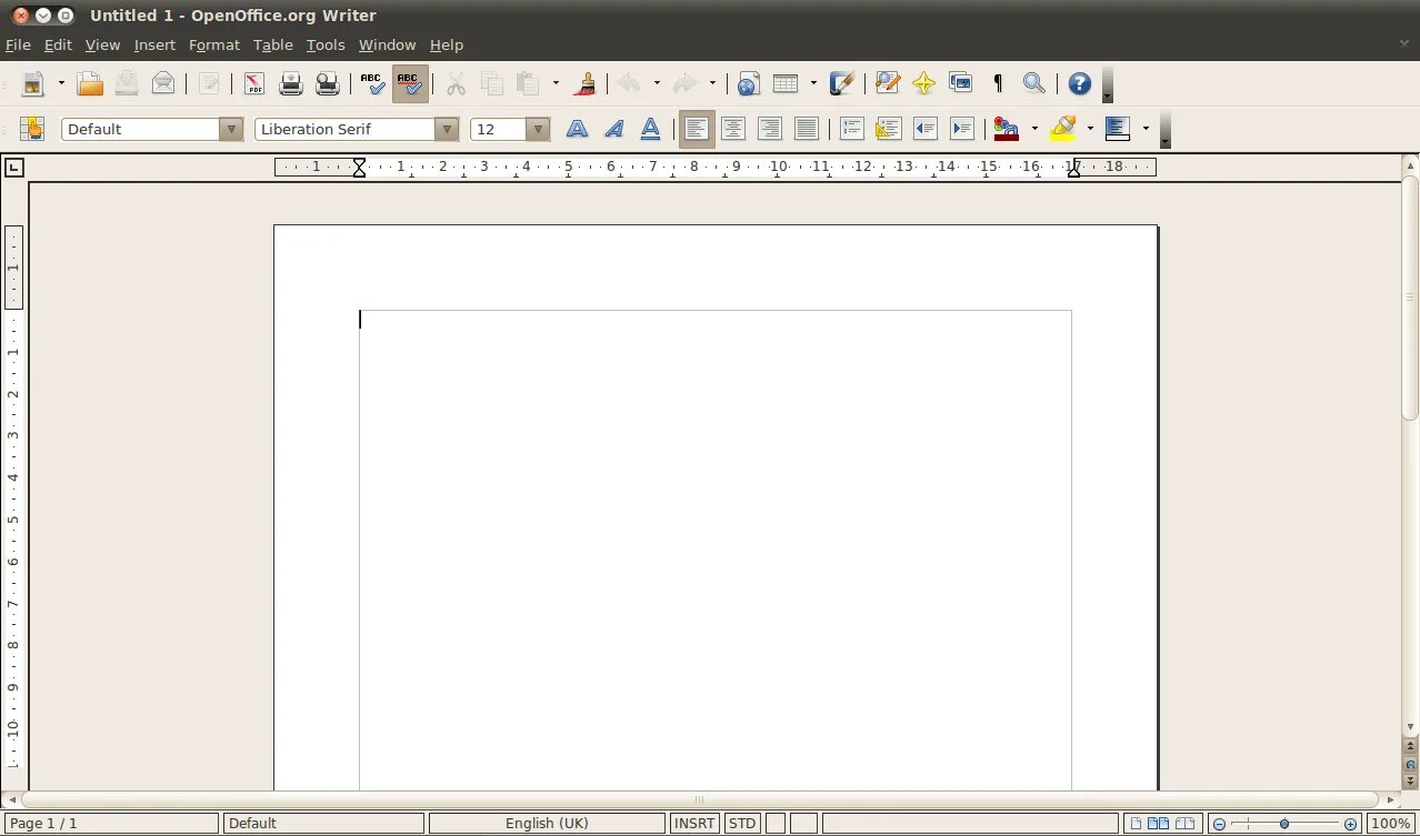 Openoffice linux