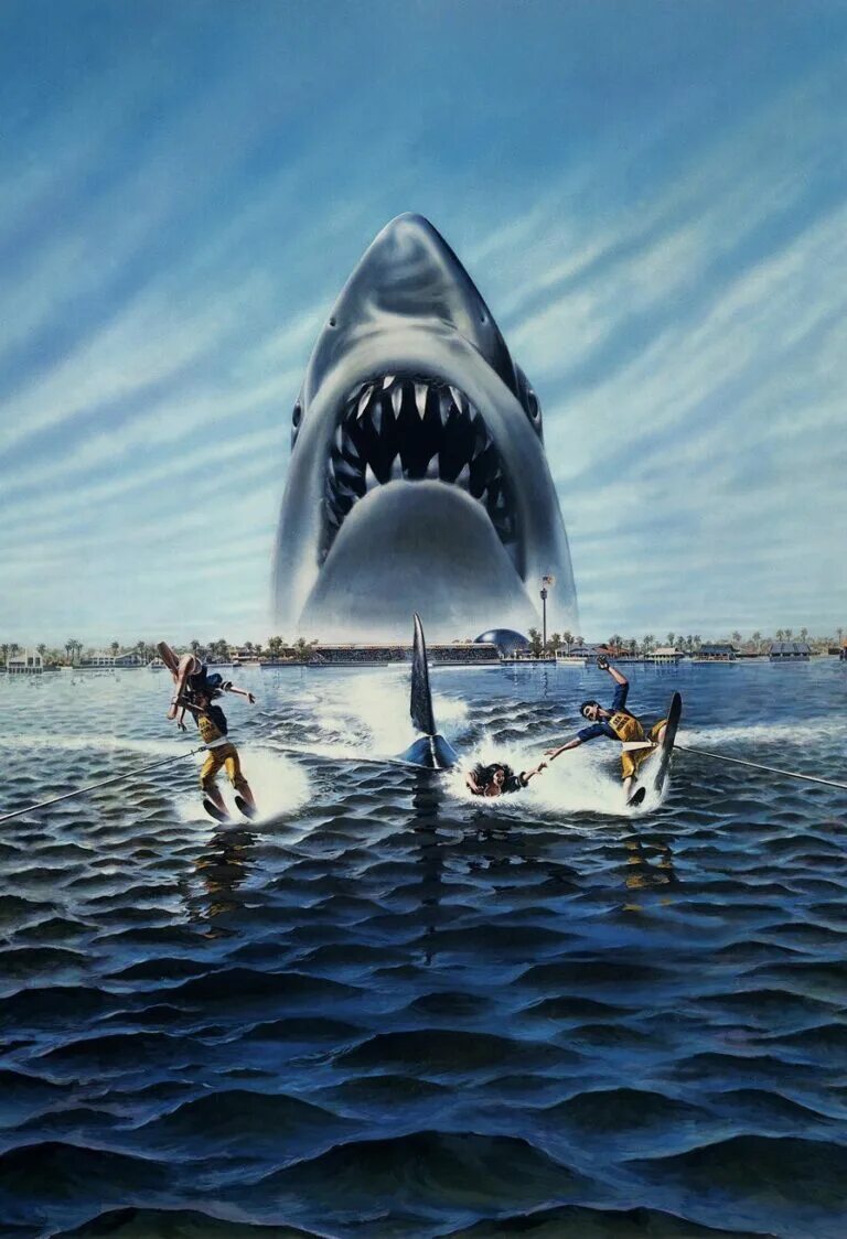 Челюсти 3 / jaws 3 (1983). Jaws 3 1983 постеры.