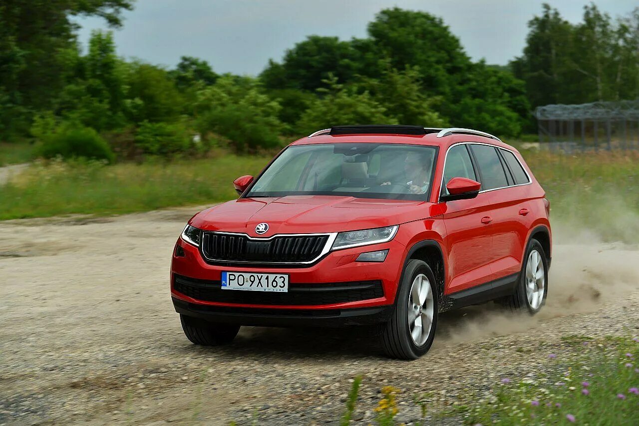 Купить шкоду кодиак у официального. Шкода Кодиак. Шкода Кодиак красная. Skoda Kodiaq 2.0. Джип Шкода Кодиак.