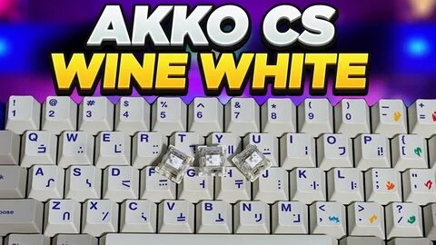 Akko yellow switches