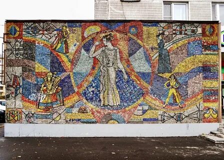 Следы более развитой цивилизации: советская мозаика в бывшей социалистической ст