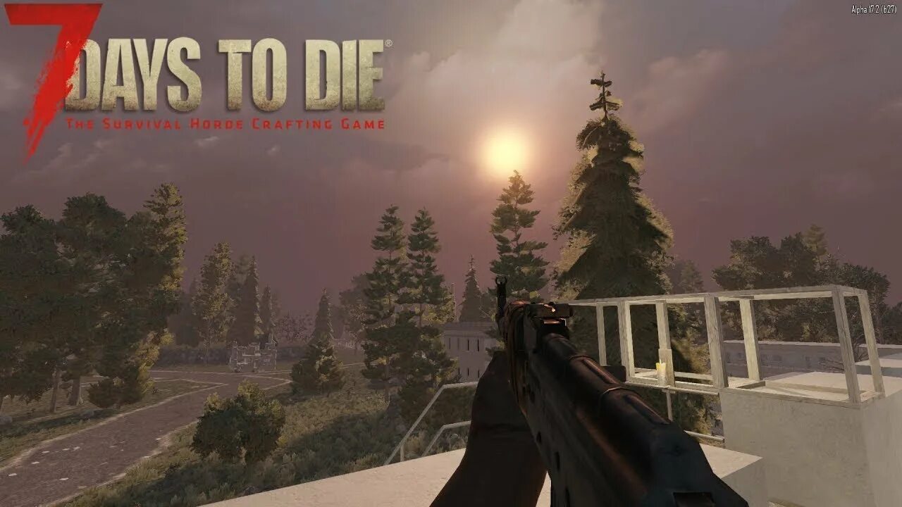 7 Days to die дни кровавой Луны. 7 Days to die база Кровавая Луна. Кровавая Луна в 7 Days to die фото.