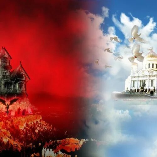 Рай. Ад & рай. Живопись алексея чупринова. Афреско фрески водопады. Ад и рай арт.