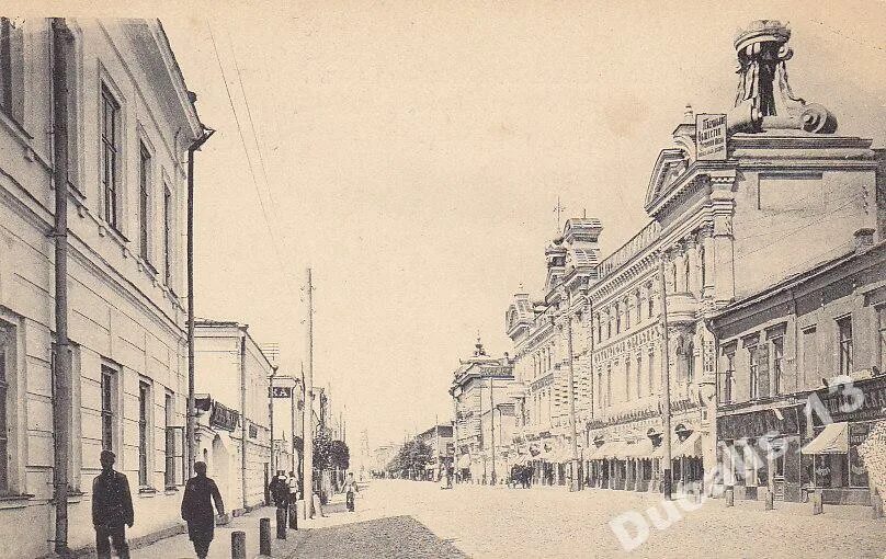 Казань начала 20 века. Казань баумана 1920 е года. Казань история улиц. Воскресенская улица и пассаж казань открытка. Казань баумана 19 век.