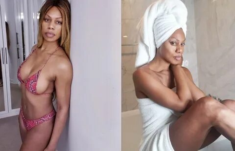 Laverne Cox Topless.