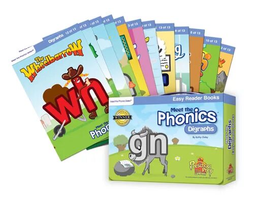 Easy Reader. My digraph big book. Phonics on the Sticks. Easy read 2