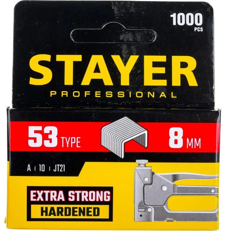Скобы тип 53 8мм. Скобы для степлера закал , тип 140, 10мм 1000шт stayer. степлер stayer type 53. скобы на степлер 8мм толщина 0,7. степлер stayer professional тип 53f.