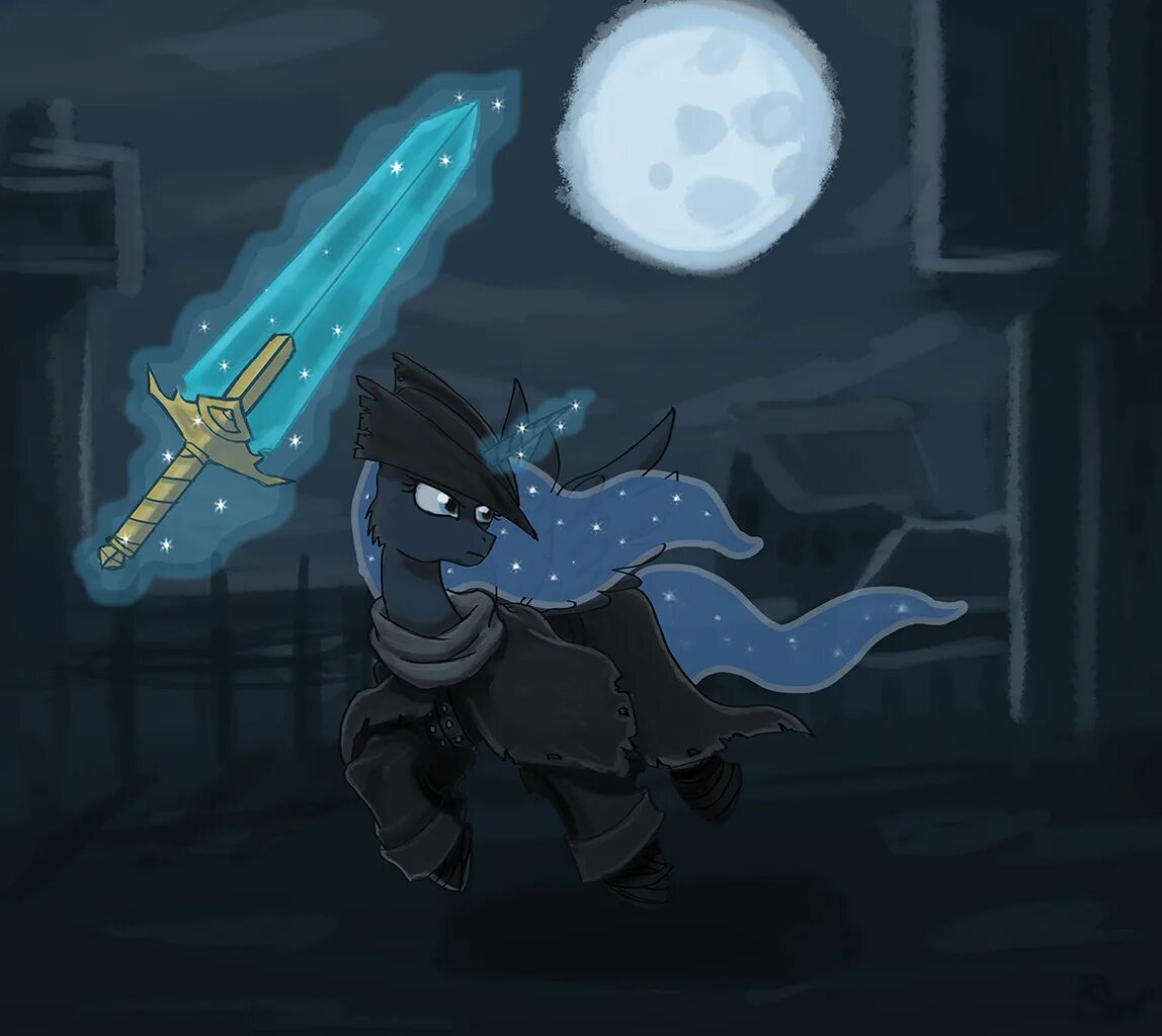 Moonlight sword. Bloodborne Pony. My little Pony Bloodborne. Bloodborne Moonlight Greatsword. Пони Луна Sword.