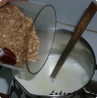 Гречка со сливками