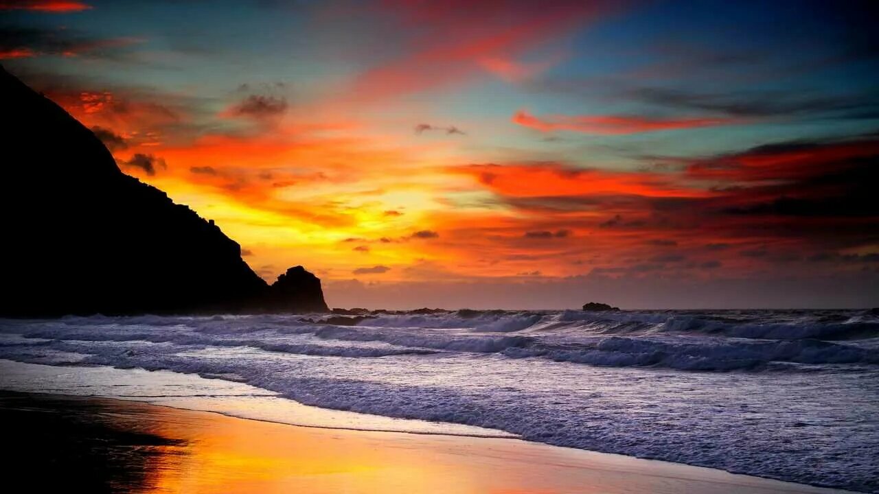 Розовый закат на море высокого разрешения. Обои sunset. Обои sunset. Обои sunset. Пейзаж пляж.