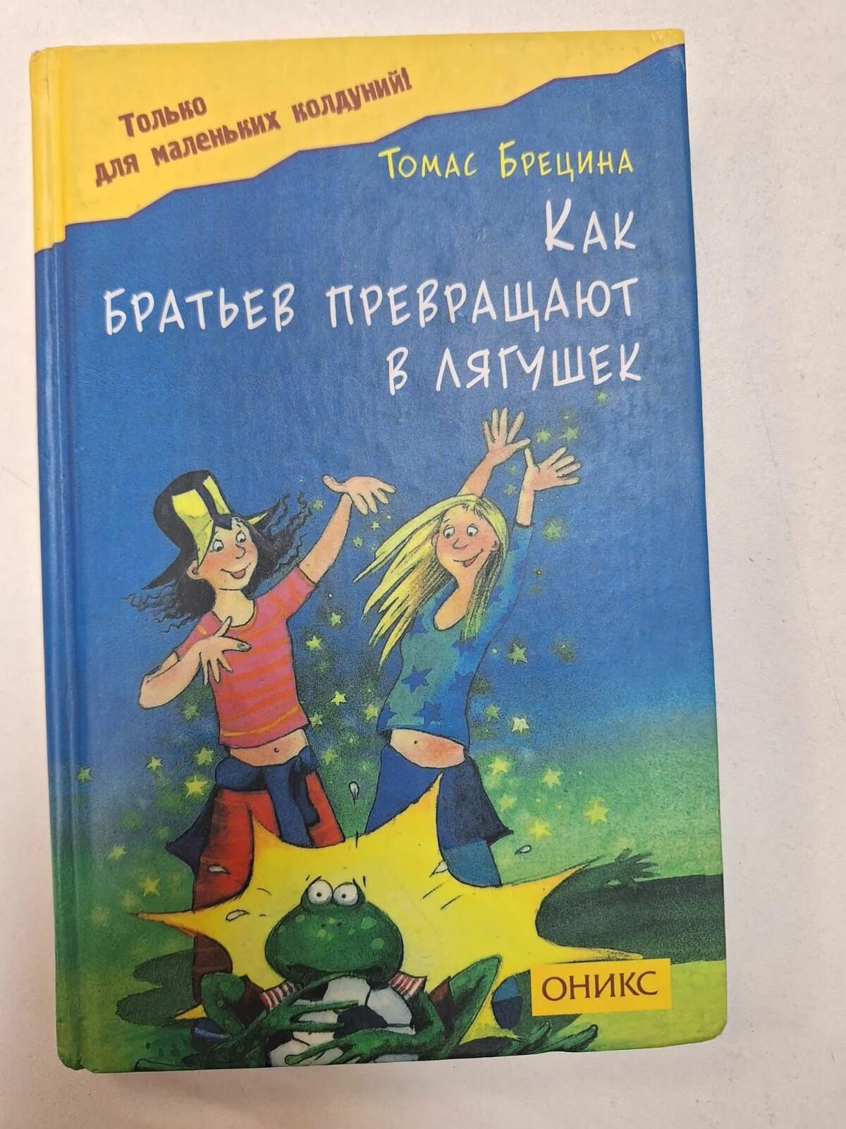 Как младший брат который превратился. Как братьев превращают в лягушек. маленькая колдунья книга.