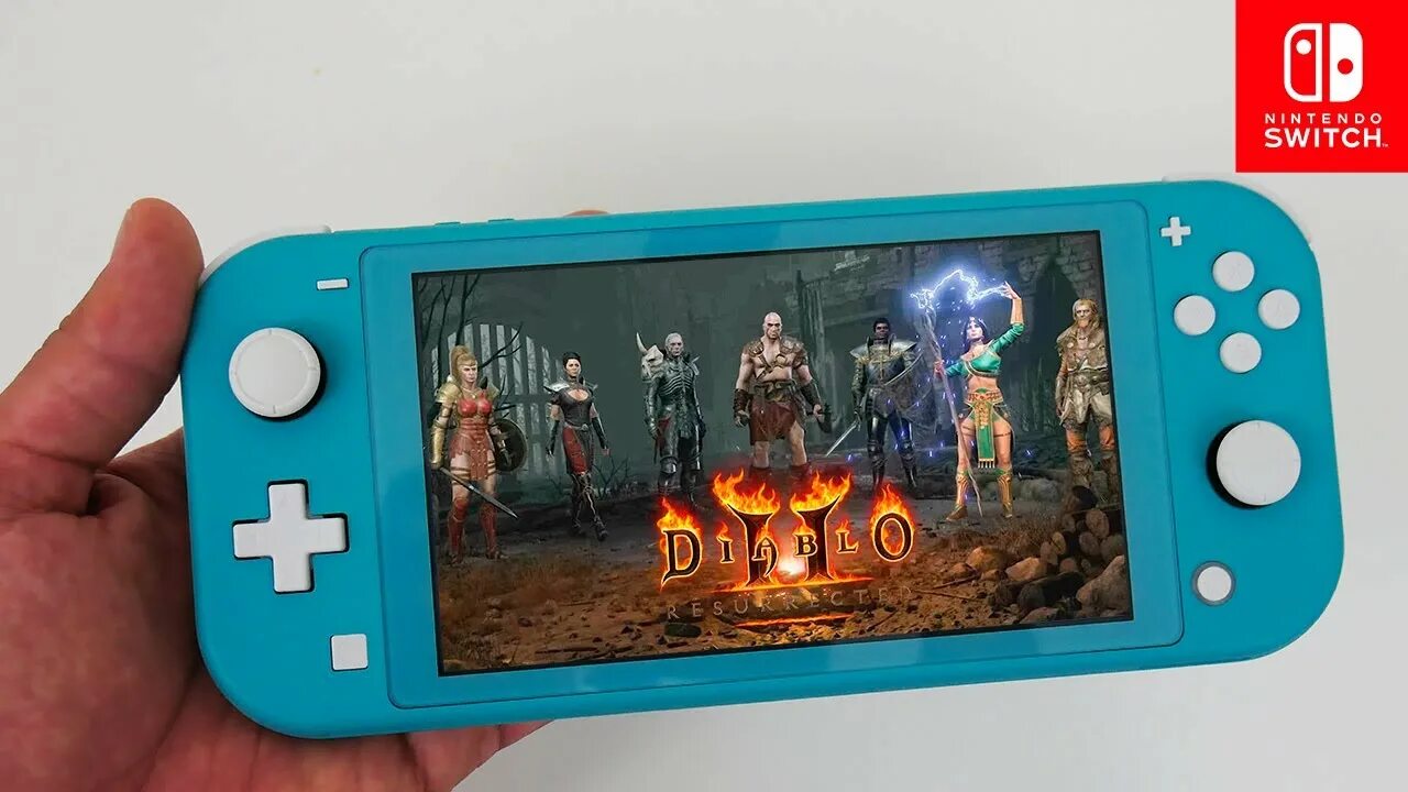 Диабло на Нинтендо свитч. Diablo 3 Nintendo Switch. Нинтендо свитч Diablo 2 resurrected.