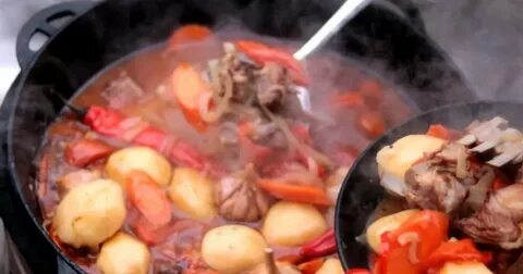 Морепродукты в казане на костре рецепты