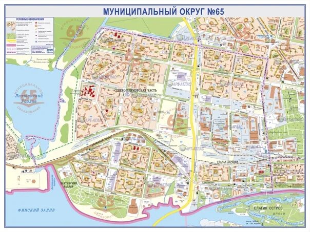 Карты с номерами домов и названием улиц