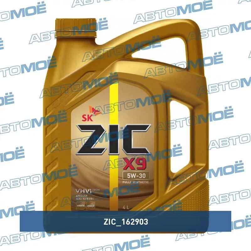 Zic x9 5w30 купить. Зик 5w30 x9. 162903 ZIC. ZIC a3/b4. ZIC x9 5w-30 4л.