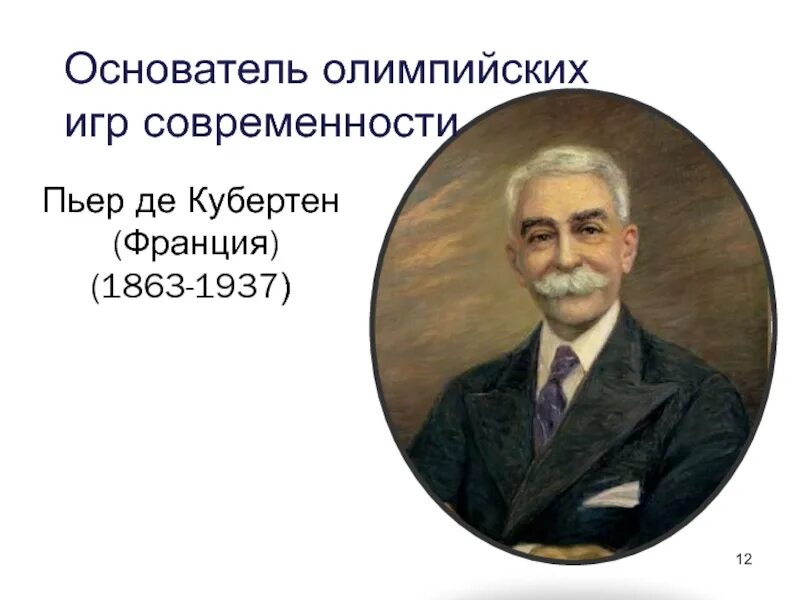 Пьер де Кубертен (1863-1937). Пьер Кубертен основатель Олимпийских. Пьер де Кубертен Олимпийские игры. Возрождение Олимпийских игр Пьером де Кубертеном.