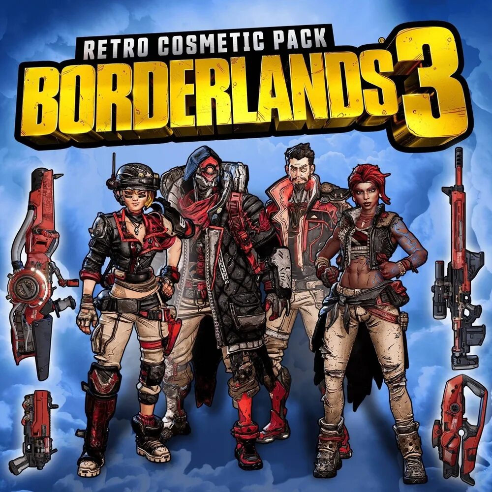 Бордерлендс 3 пс4. Игра Borderlands 3 (ps4). Borderlands 3 DLC. Borderlands 3 Retro Cosmetic Pack. Borderlands ps3