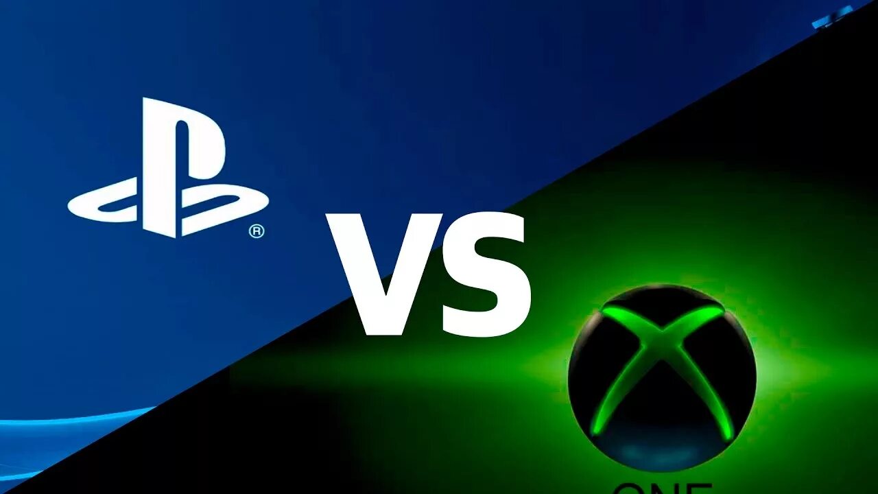 Xbox vs playstation 4. Икс бокс и плейстейшен. Логотип Xbox и PLAYSTATION. ПС против Икс бокс. Xbox против PLAYSTATION.