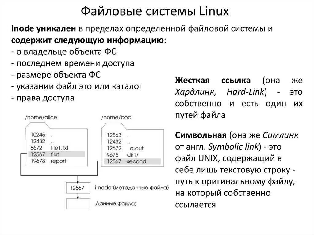 Типы файлов операционной системе. Файловая система ос linux. структура файловой системы ос linux. inode в файловой системе linux. фай=ловая система linux.