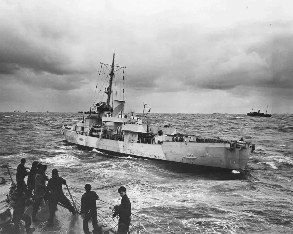 Битва за Атлантику 1939-1945. Корабль береговой охраны США «Спенсер».