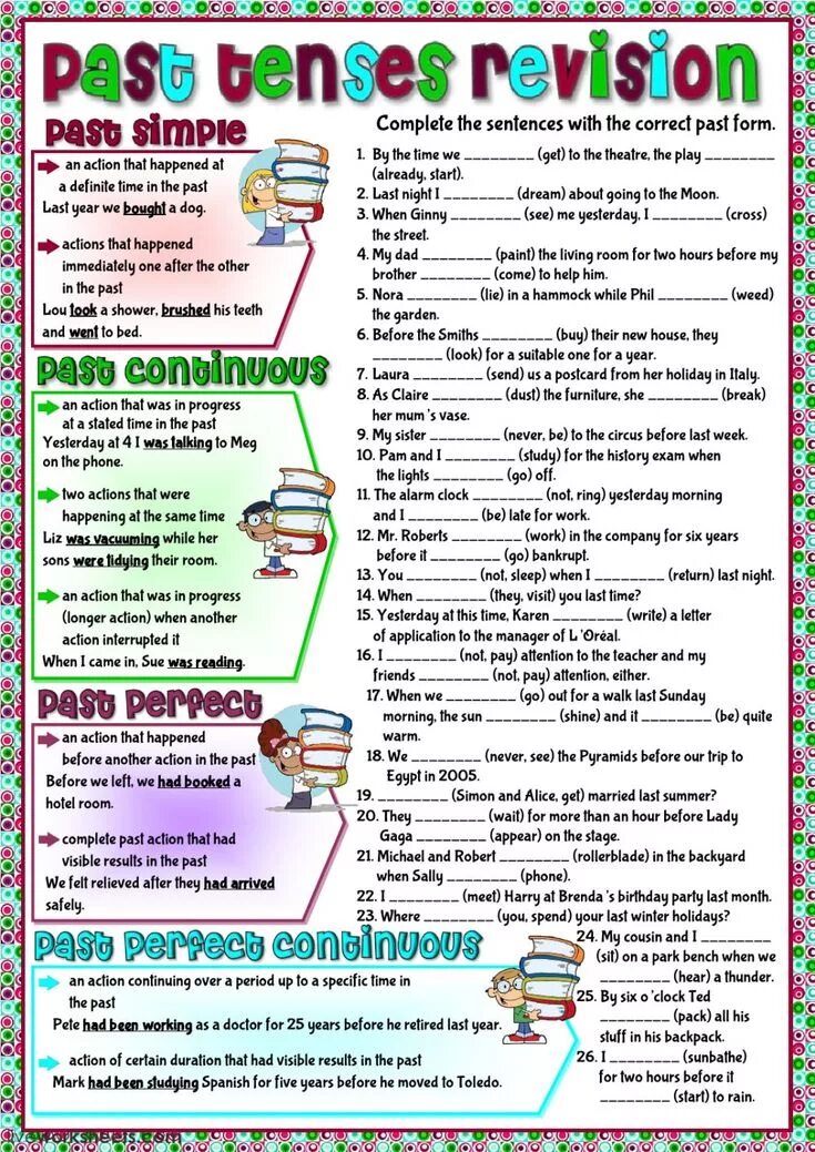 Past perfect and past simple Tenses exercise. Past Tenses упражнения. Упражнения для тренировки past Tenses. All past Tenses упражнения. Past tenses worksheet