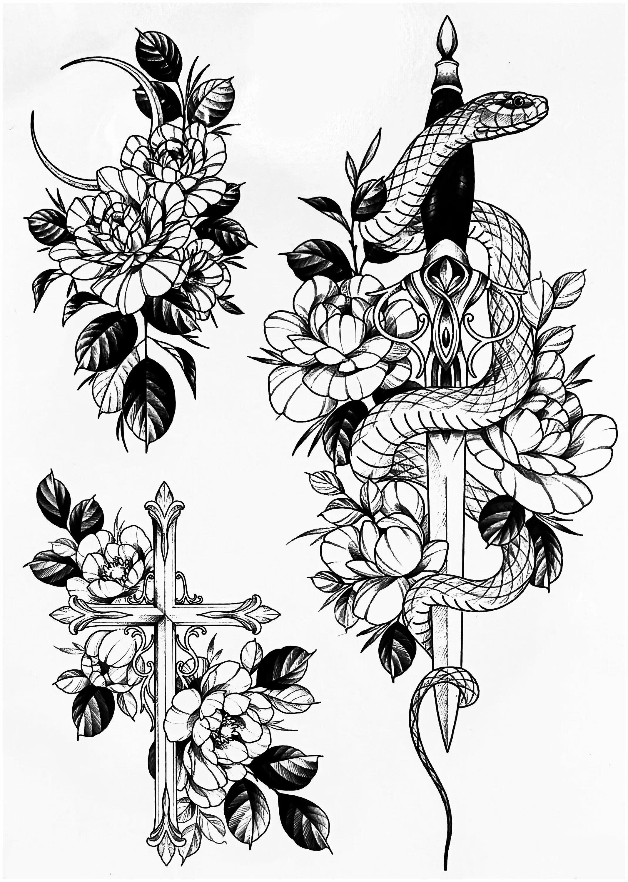 тату змея. змея эскиз. тату змея с розой. змея эскиз тату дотворк. тату кобра.