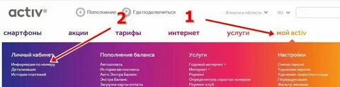Как отключить услугу на активе