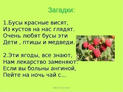 Загадка не цветы а вянут