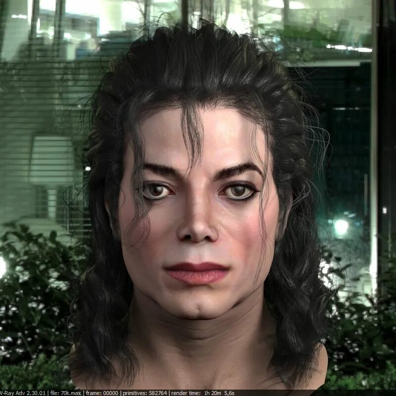 Michael Jackson 3d.