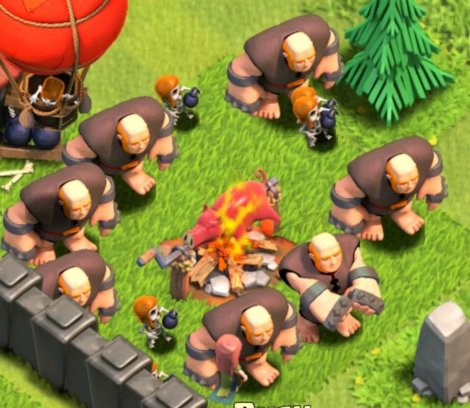 Авторы clash of clans