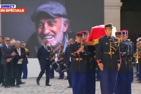 Похороны бельмондо видео