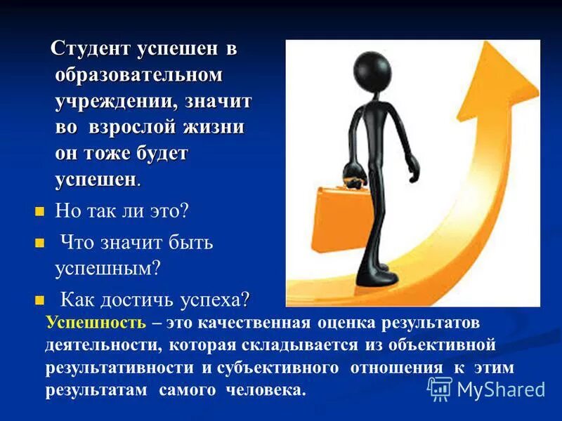 Найти слово студент. Презентация на тему успешный человек. Что значит быть успешным. Что означает слово студент. Что значит быть успешным в жизни.