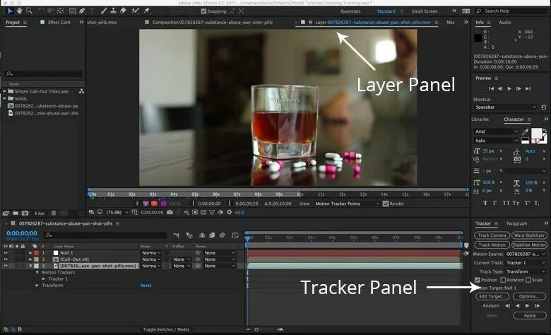 Трекинг Афтер эффект. Трекинг в after Effects. Панели в after Effects. Tracker в Афтер эффект. Track effect