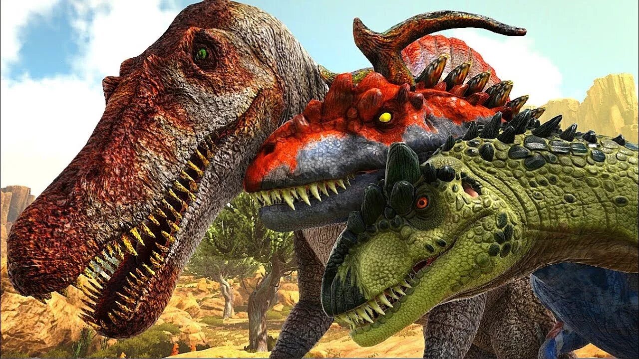 Игры динозавр приручают. Аллозавр АРК. Аллозавр Ark Survival. Спинозавр АРК. Жуткий Аллозавр АРК.