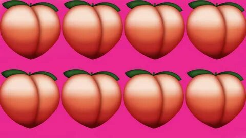 Peach emoji.