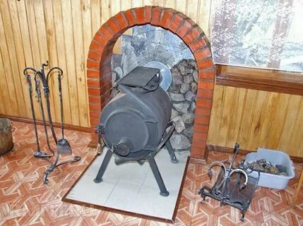 Дровяная печь для дома своими руками
