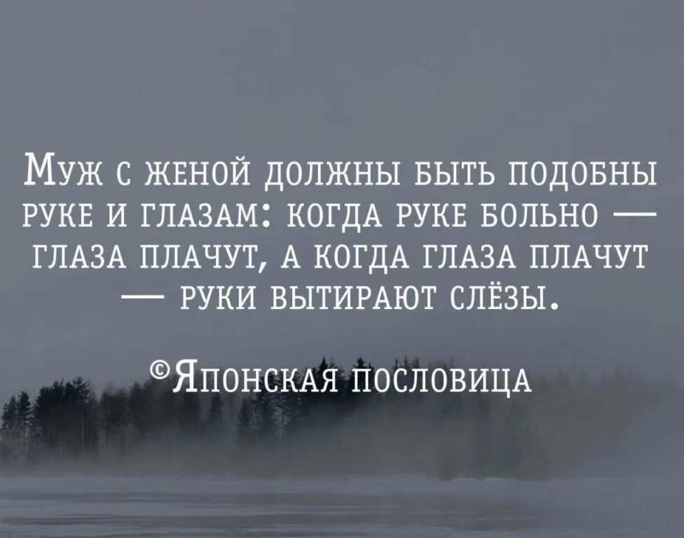 Поддержка мужа и жены цитаты. Должны быть подобно. Должны быть подобно. Японские мудрые цитаты. Когда глаза плачут руки вытирают.