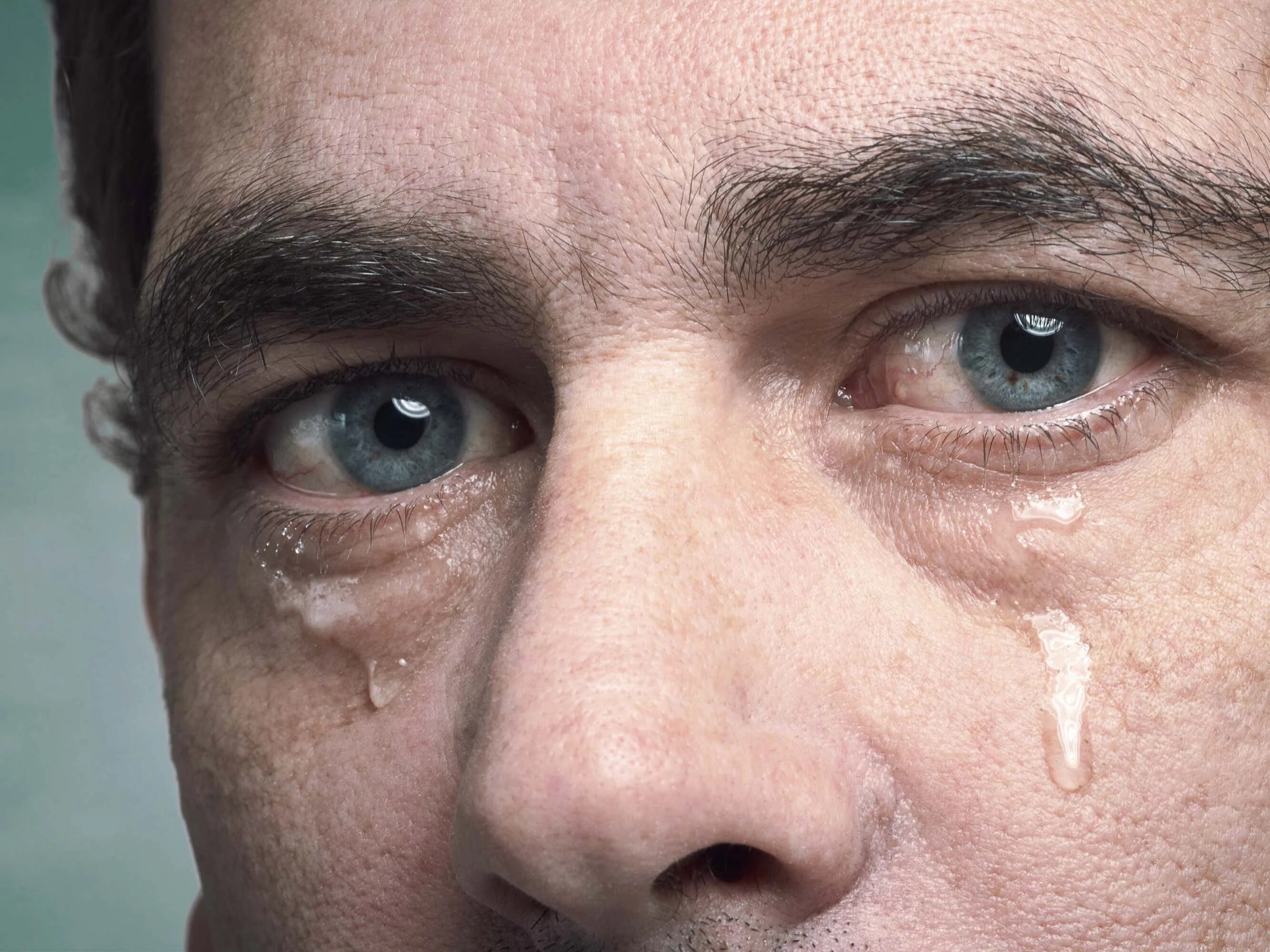 Crying on its own