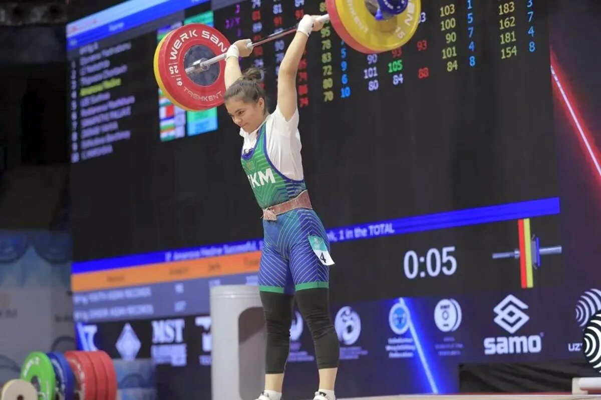 Чемпионат азии по тяжелой атлетике 2025 результаты