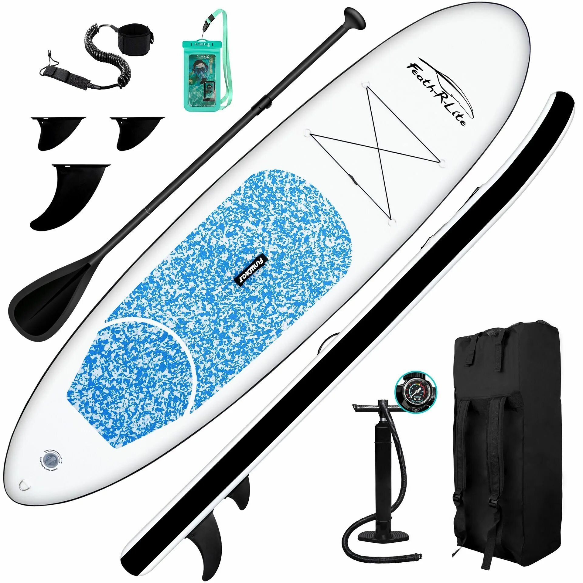 Feath r lite. Feath-r-Lite sup. FUNWATER 04a Tiki. Sup FUNWATER Tiki 10'6. САП борд FUNWATER.