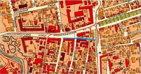 Преображенское на карте москвы
