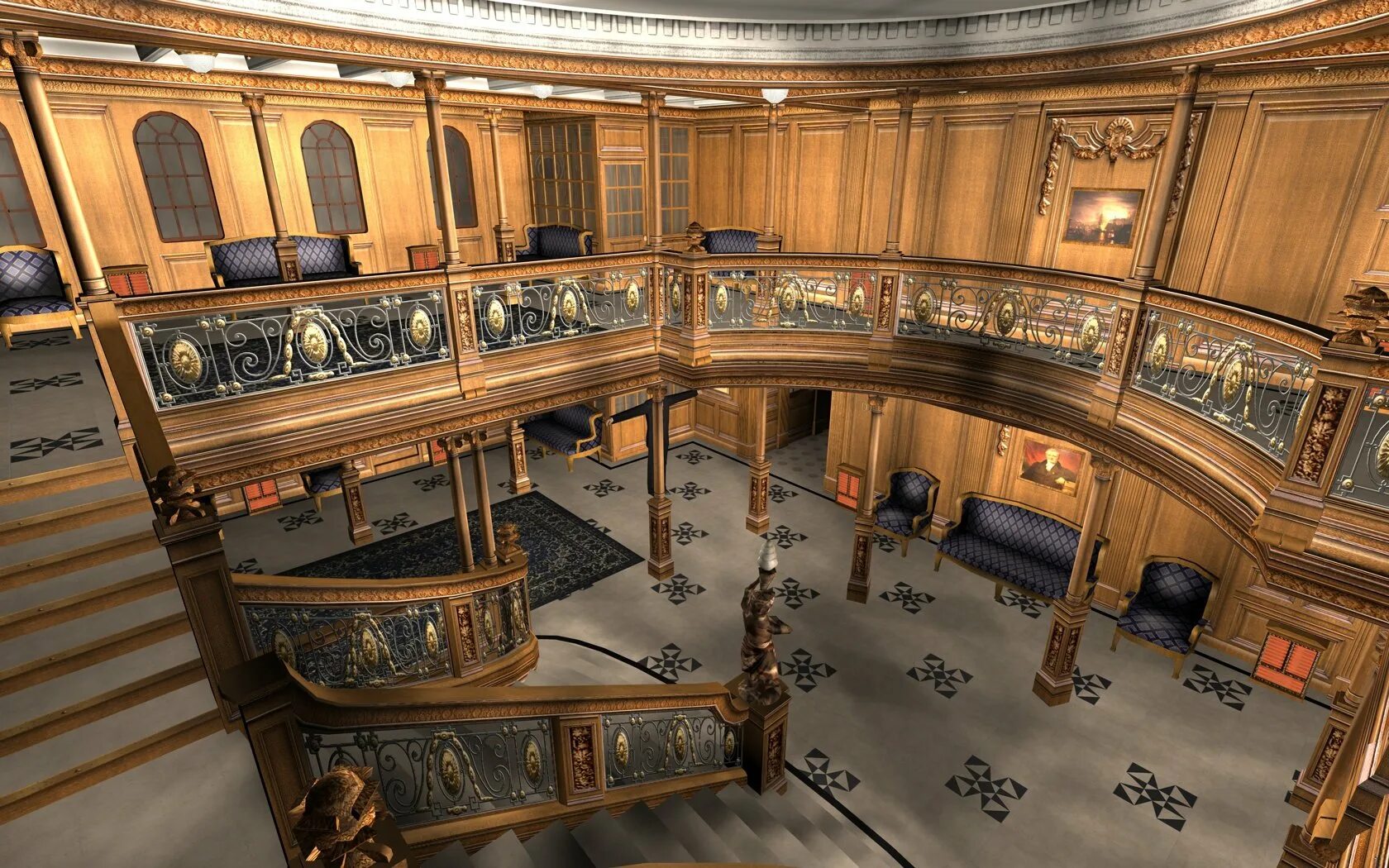 Как выглядит под внутри. Titanic grand staircase. титаник 2 корабль внутри. титаник корабль внутри. титаник 2 интерьер.