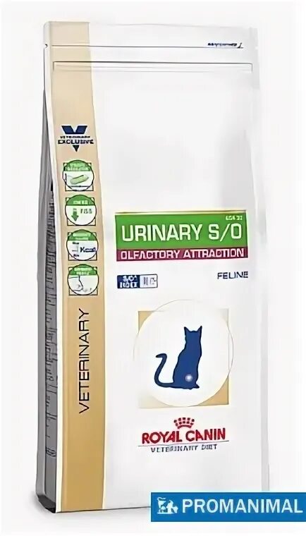 Корм для кошек Royal Canin Urinary s/o olfactory attraction UOA 32 при лечении мкб 1.5 кг. Hills для стерилизованных кошек старше 7